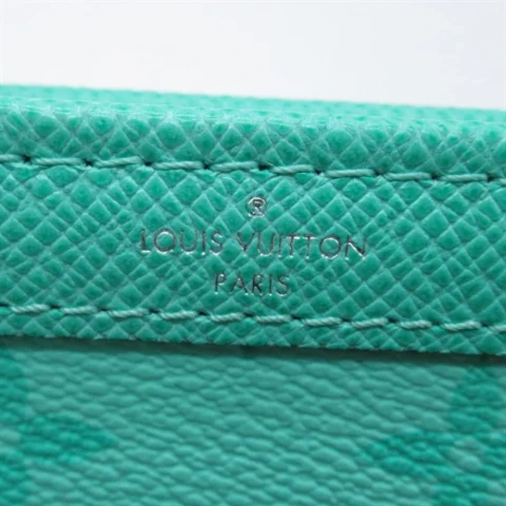 Louis Vuitton Vintage Pre-owned Leather crossbody-bags Green Dames