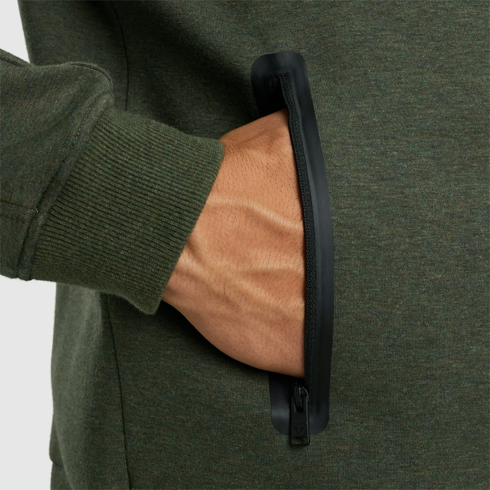 PME Legend Interlock Zip Jas Full Zip Green Heren