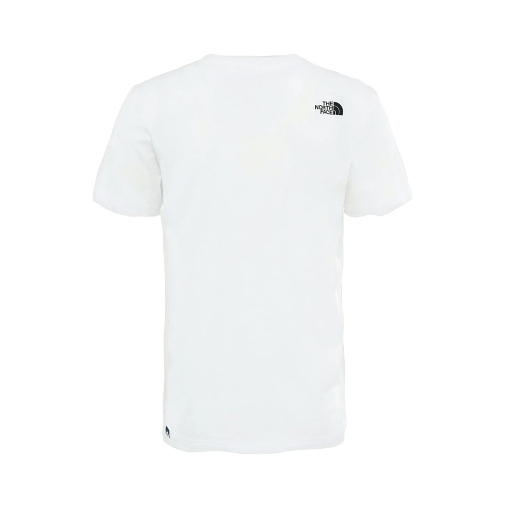 The North Face Klassiek Katoenen T-shirt White Heren