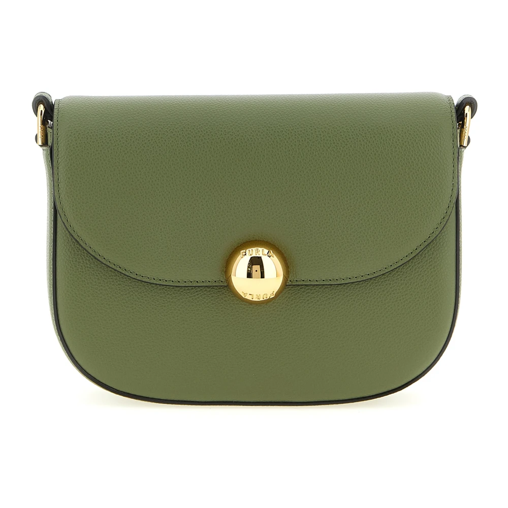 Furla Women's Green Moonlight Crossbody Bag