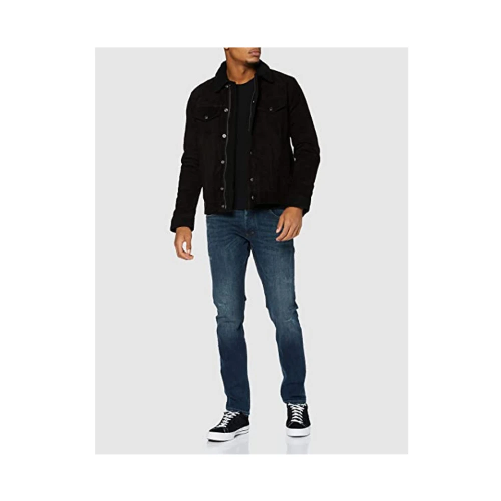 Replay Gebreid Vest Black Heren