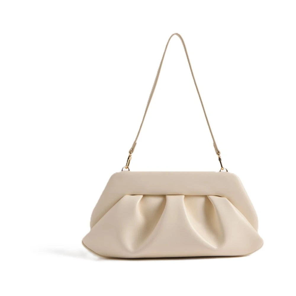 Themoirè Women's Beige Shoulder Bags, One Size, Vegan Bags