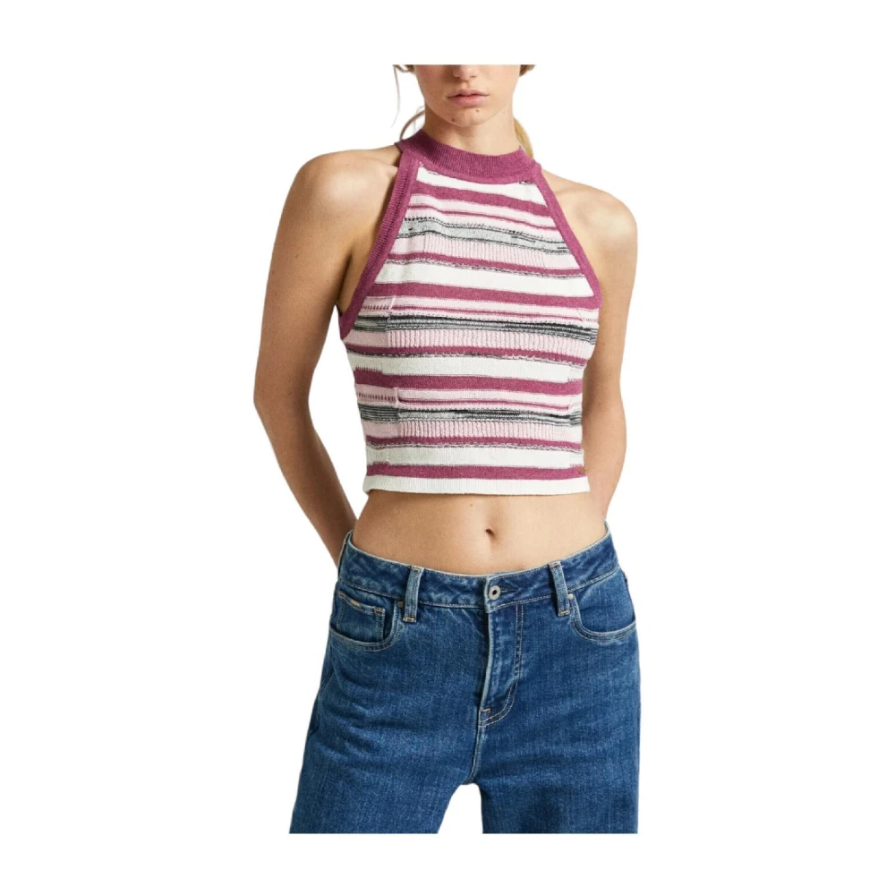 Pepe Jeans Sleeveless Tops Multicolor Dames