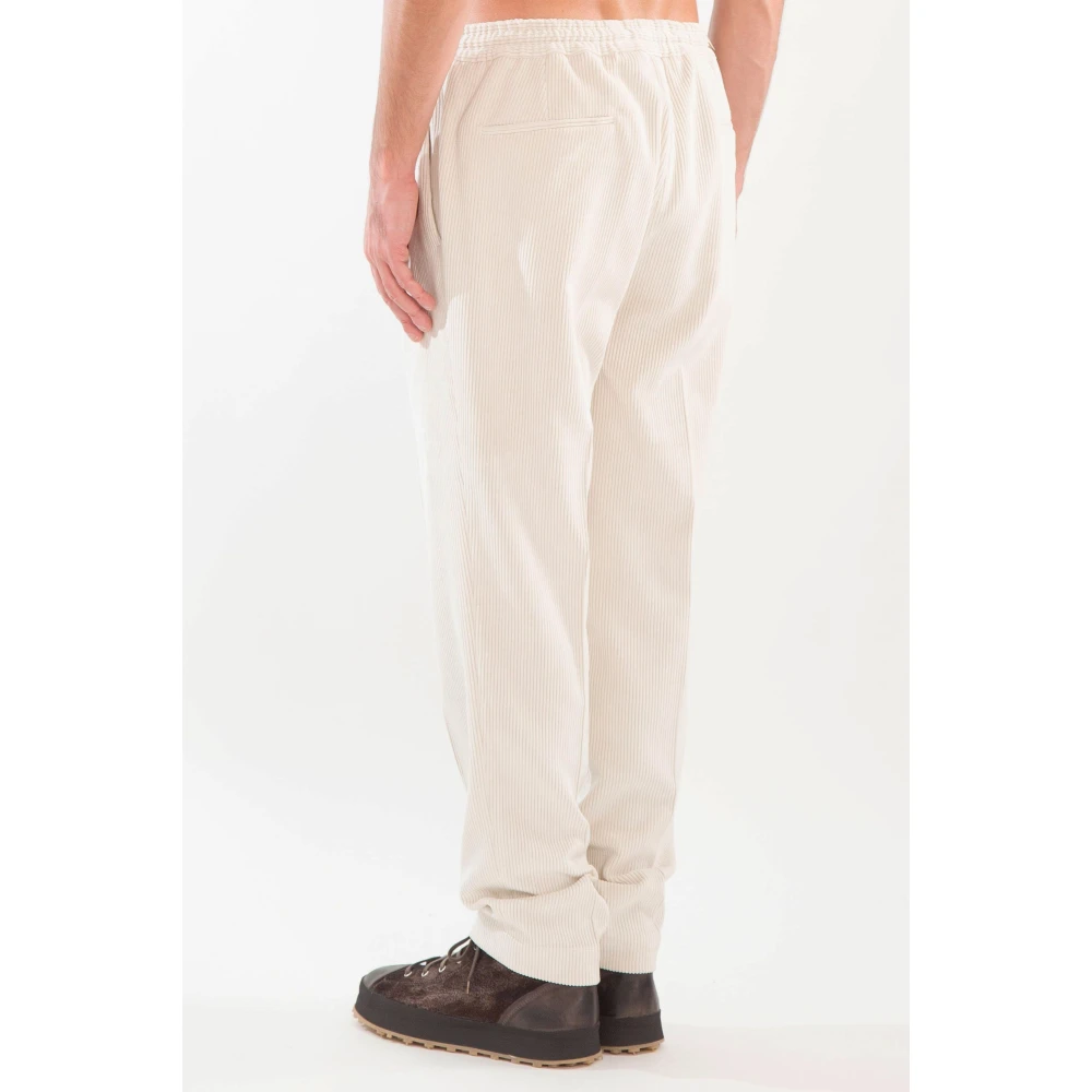 Briglia Needlecord Broek voor Wimbledon Stijl Beige Heren