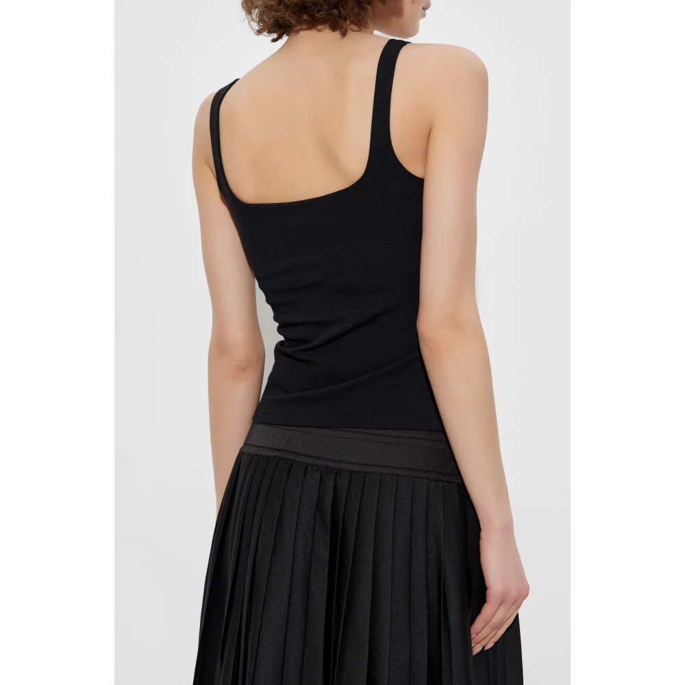 AllSaints Top Mio Black Dames