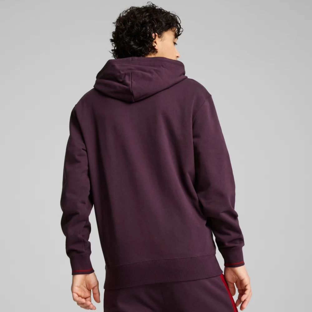 Puma Paris Classics Hoodie Purple Heren