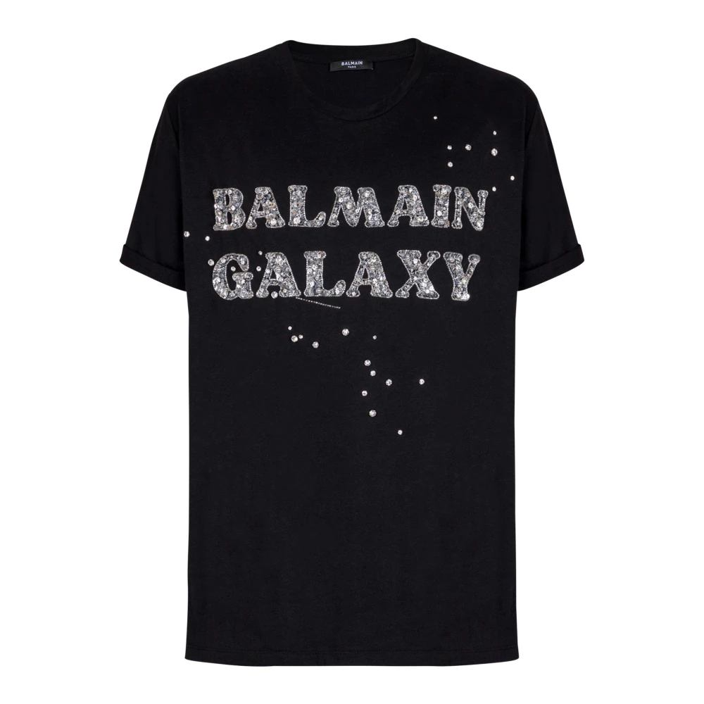 Balmain - Tops > T-Shirts - Gray - Balmain - Modalova