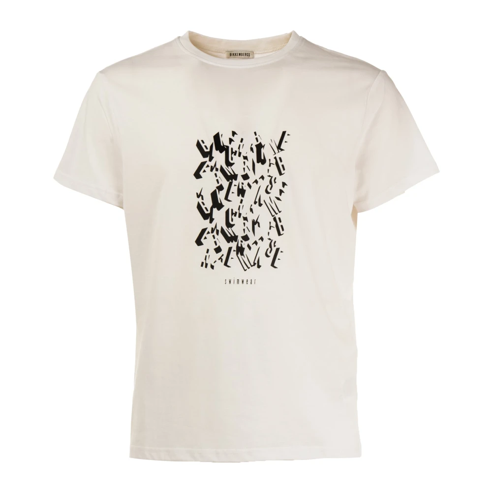 Bikkembergs Stijlvolle Heren T-Shirt Collectie White Heren