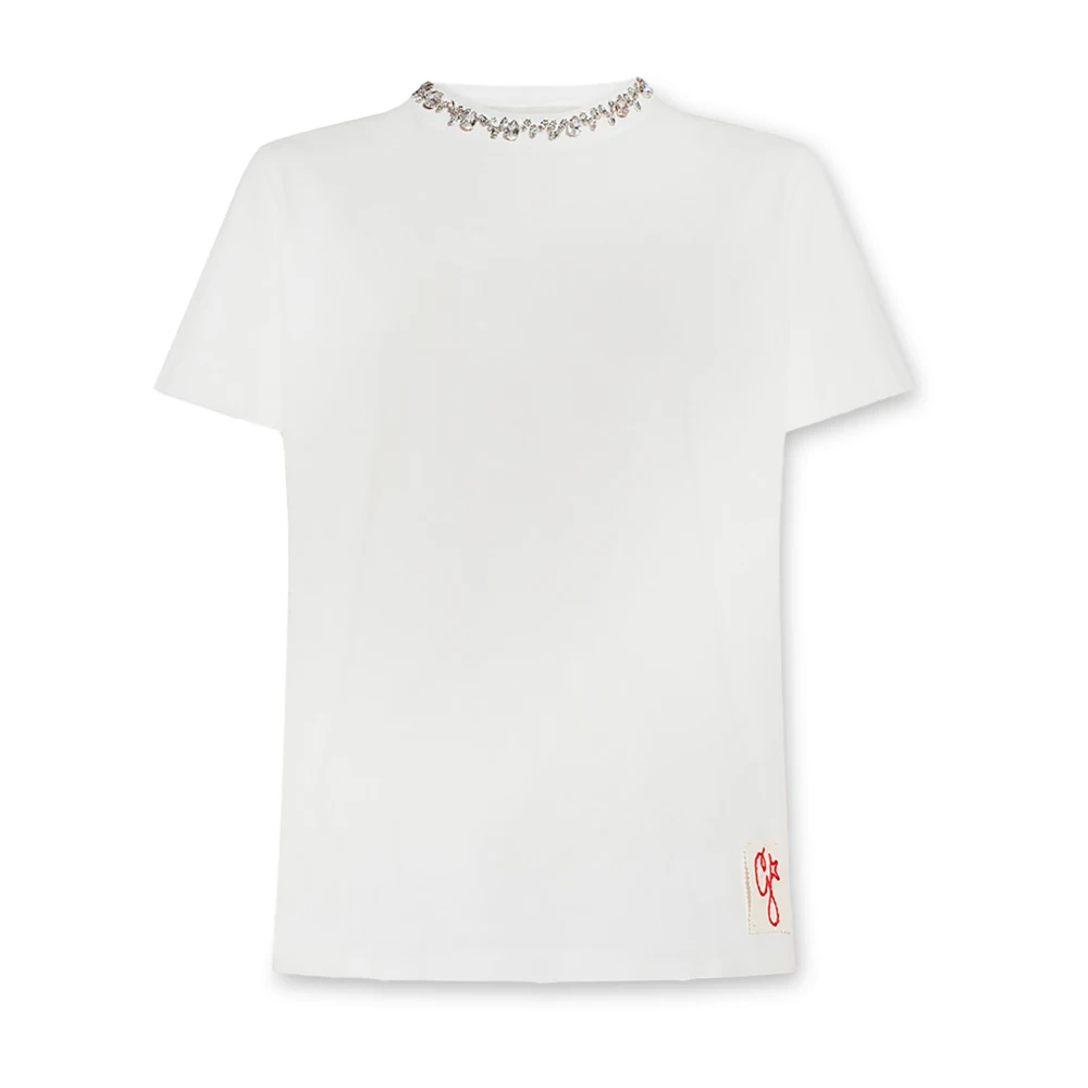 Golden Goose Donna Bianco - W's T-Shirt - Tops - L