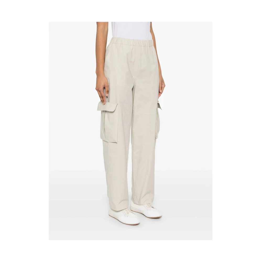 Antonelli Firenze Beige Elastische Taillebroek Beige Dames
