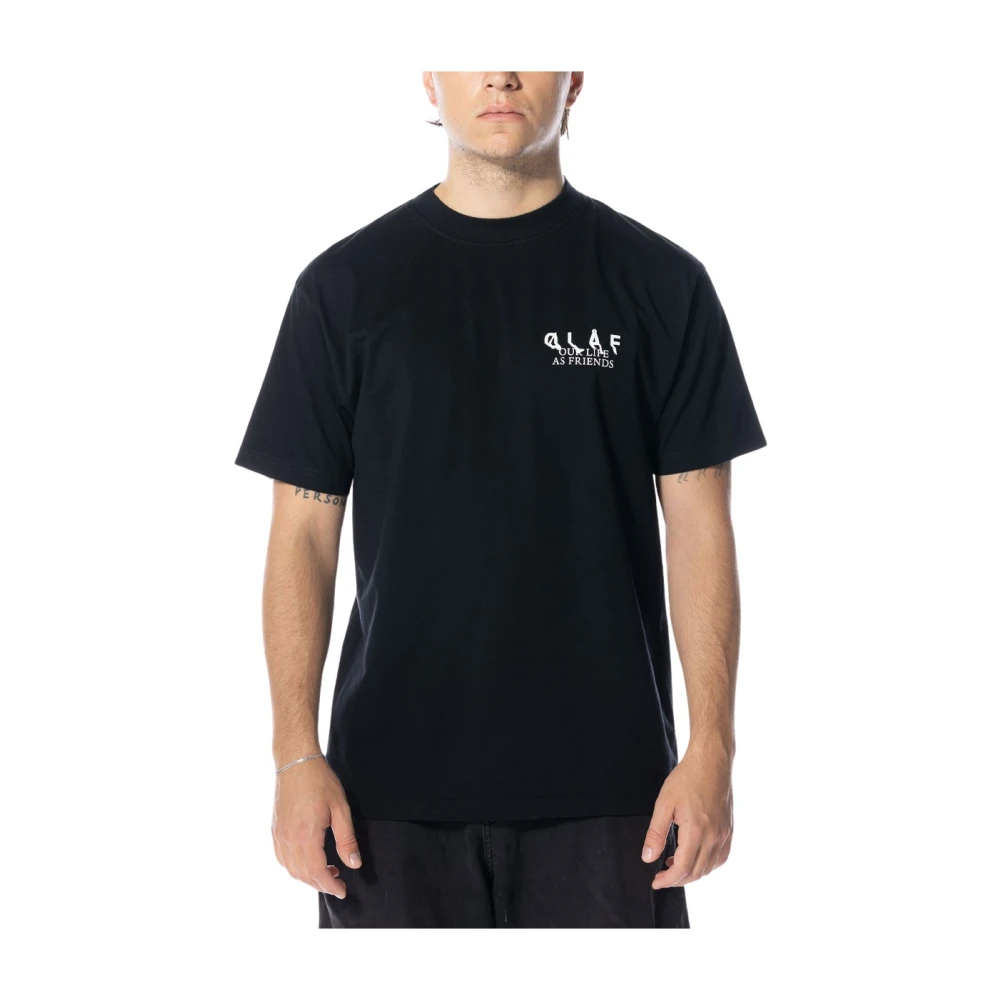 Olaf Hussein T-Shirts Black Heren