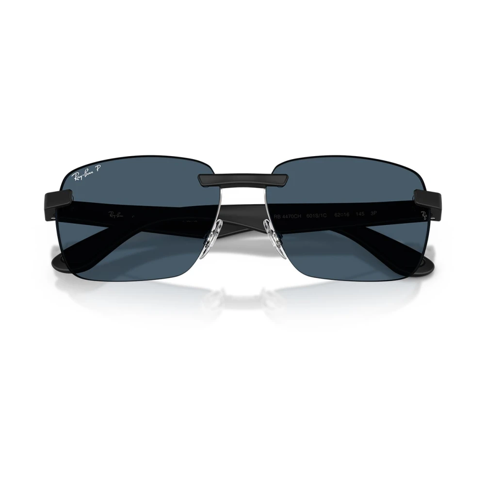 Ray-Ban Sunglasses Rb4470 Polarized S Lenses - Sand Black Frame Blue Lenses Polarized 62-16, RB4470CH - Image 6