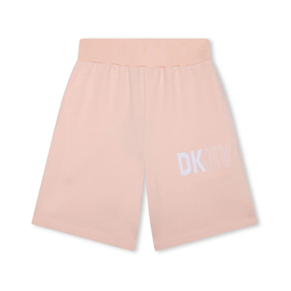 Dkny Rosa Shorts för Kvinnor Pink, Pojke