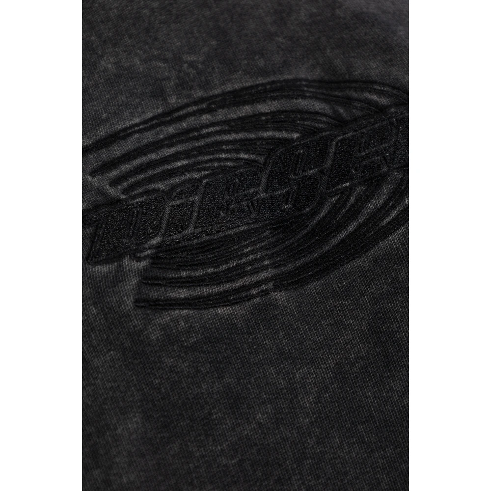 Diesel Sweatshirt S-Boxstic-Hood Gray Unisex