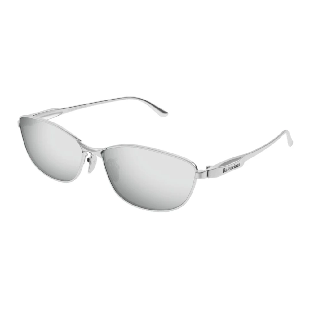 Balenciaga Unisex Gray Sunglasses, 62 Mm, Rectangle Sunglasses
