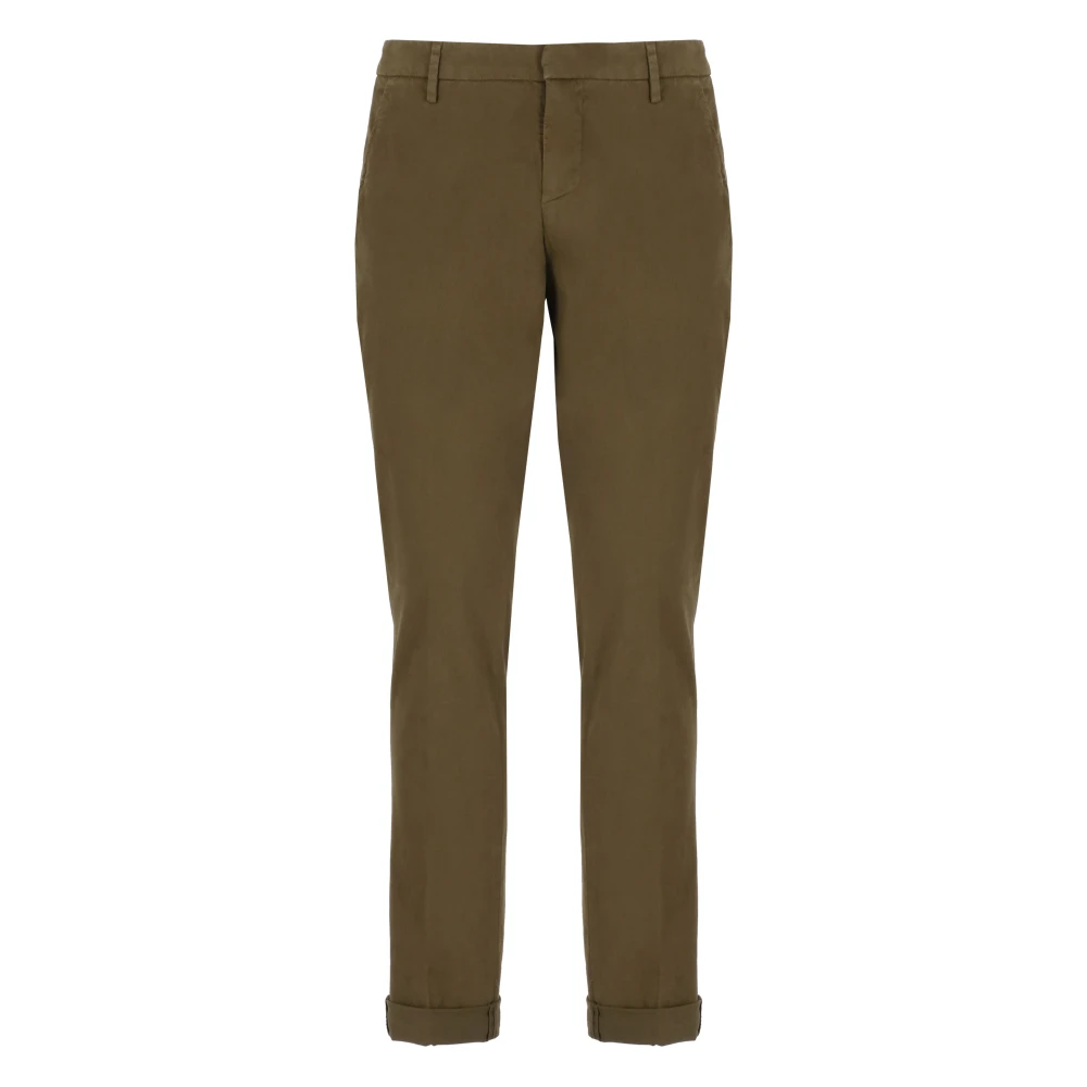Dondup Bruine Katoenen Herenbroek Brown Heren