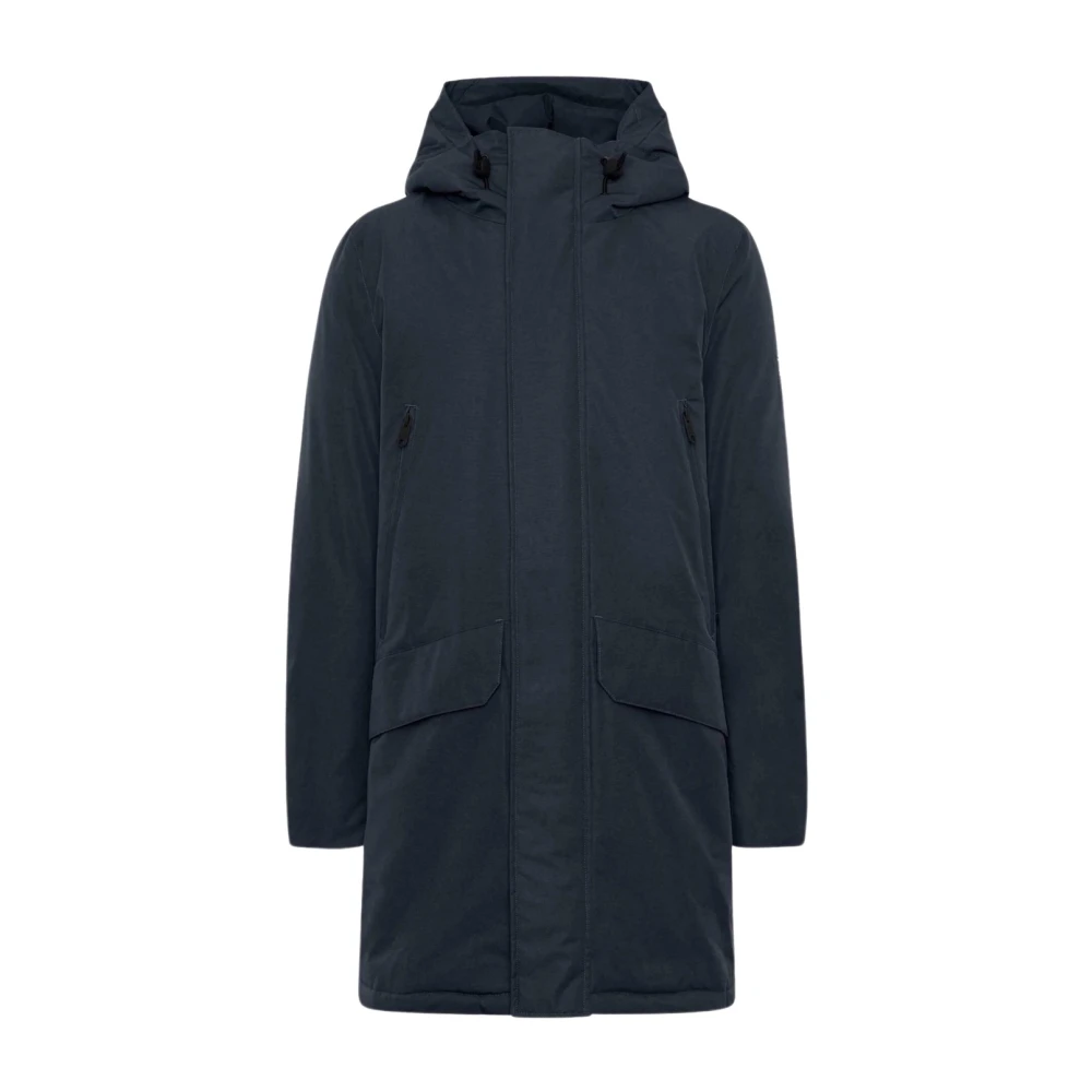 Ecoalf Men's Blue Iceberg Jacket - Parkas - L - Coats