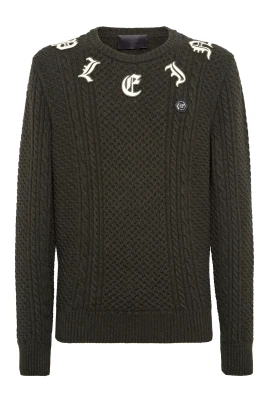 Pullover Rundhals MONOGRAM