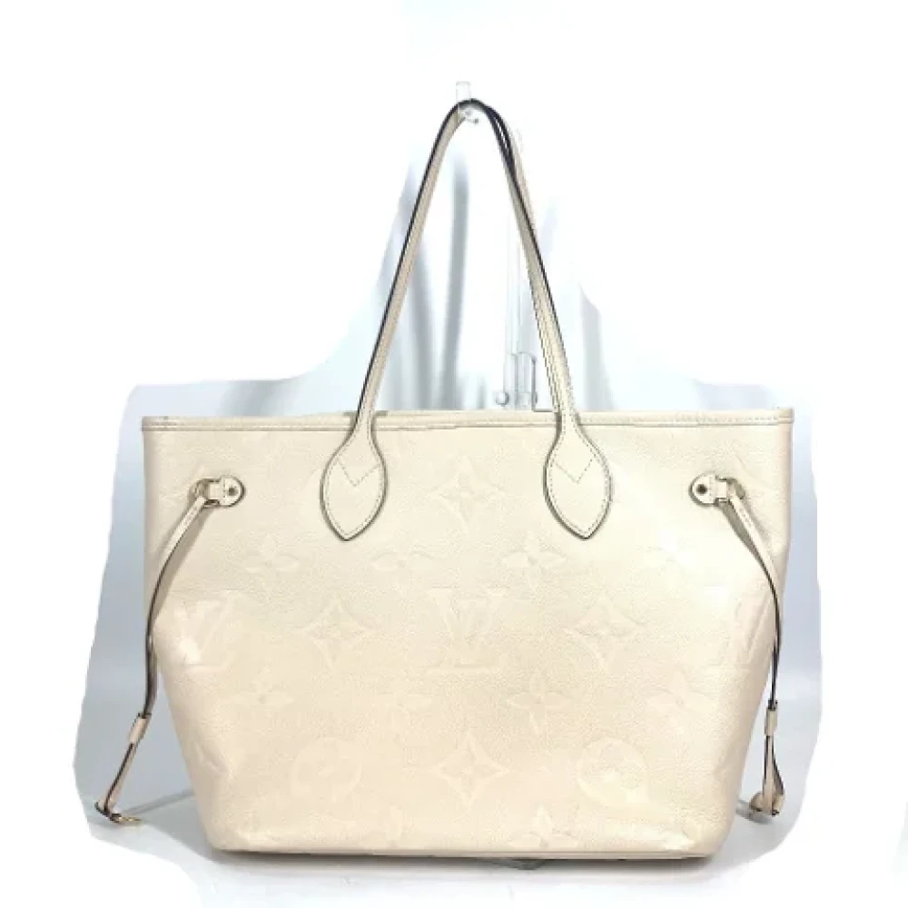 Louis Vuitton Vintage Pre-owned Fabric totes Beige Dames