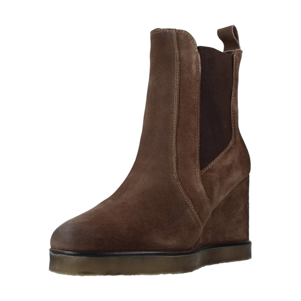 CafèNoir Chelsea Boots Brown Dames