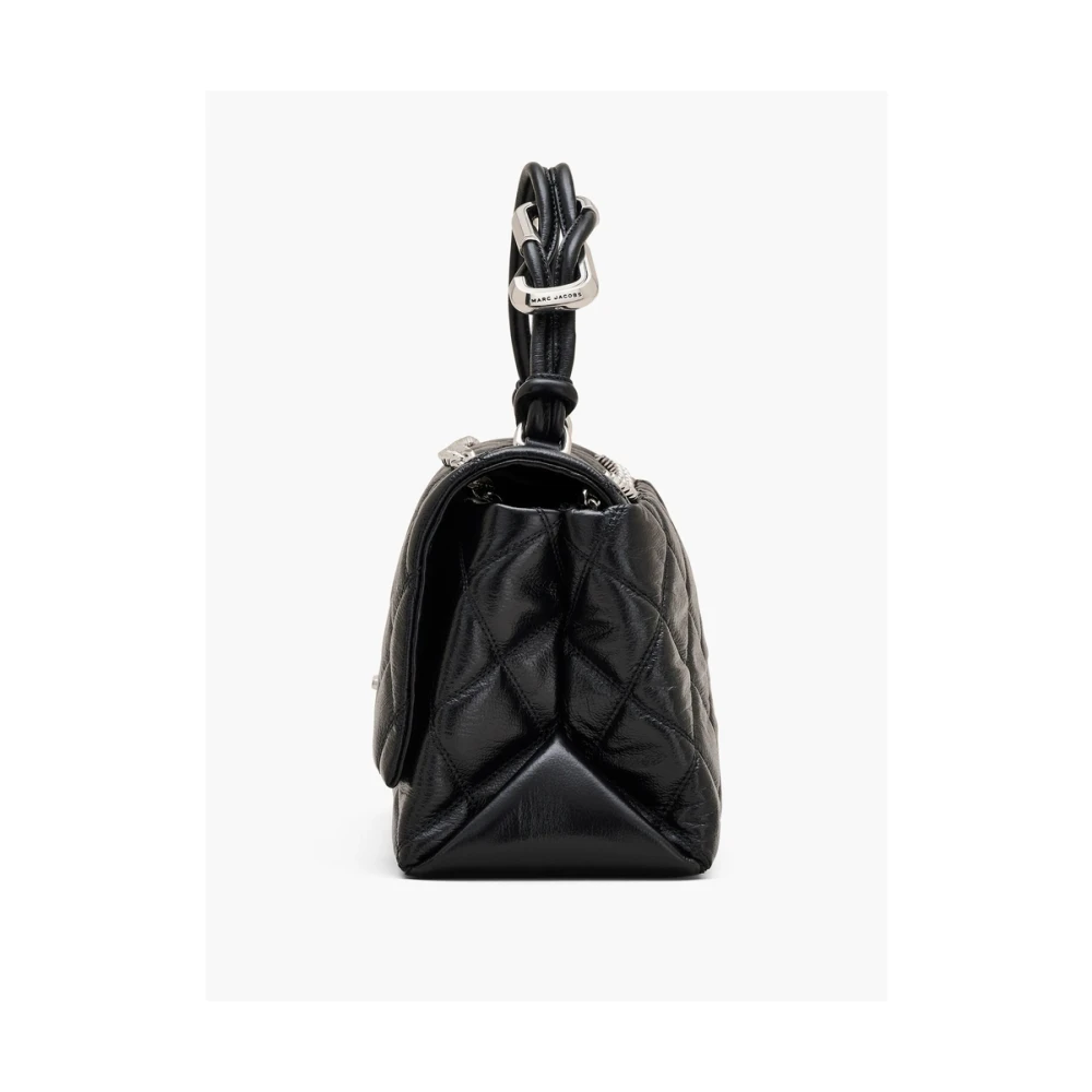 Marc Jacobs Zwarte Omslag Twist-Lock Tas Black Dames