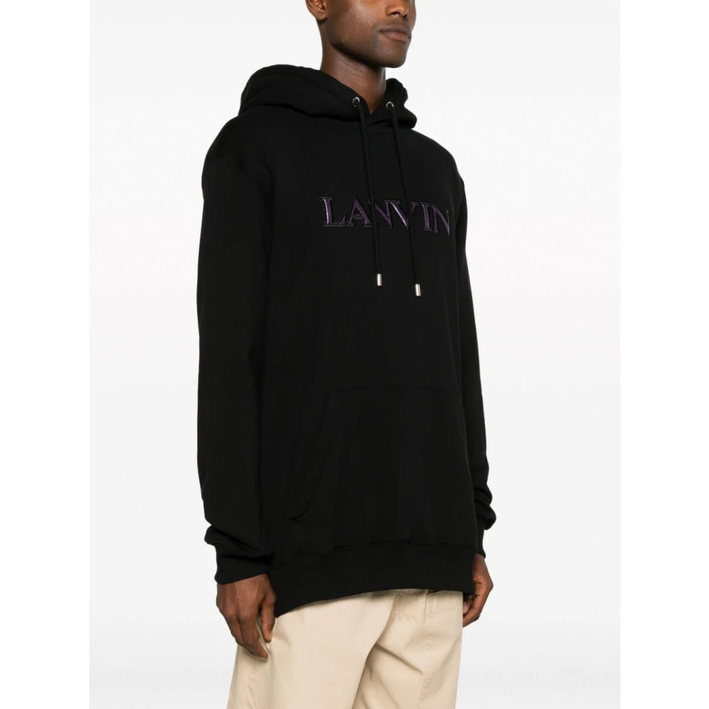 Lanvin Zwarte Sweater Collectie Black Heren