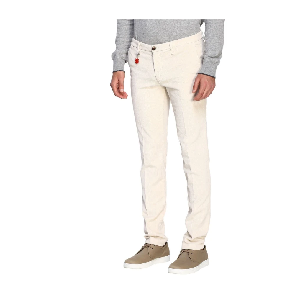 Manuel Ritz Stijlvolle Herenbroek White Heren