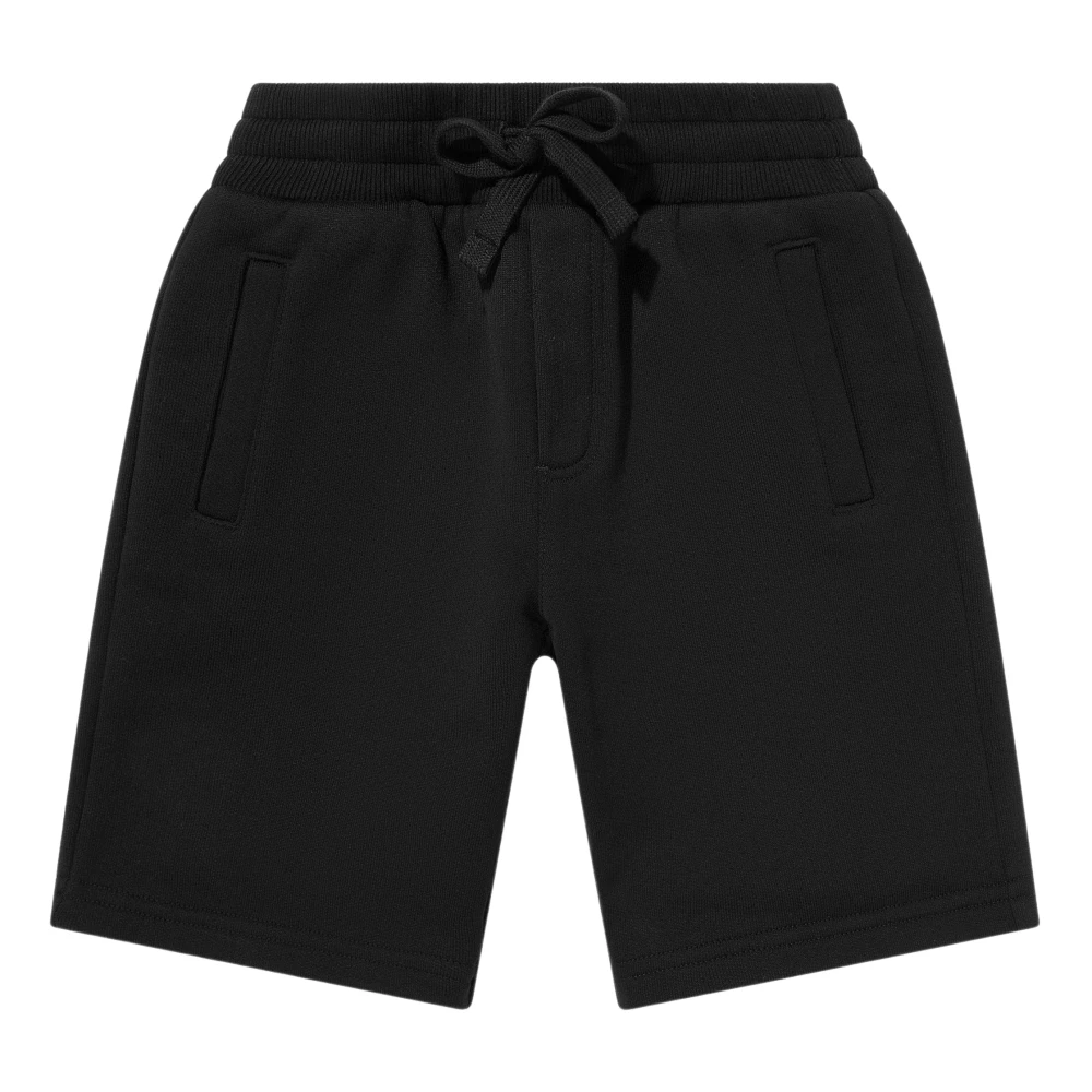 Dolce & Gabbana Boys Black Shorts, 6 Y, Bermuda Shorts