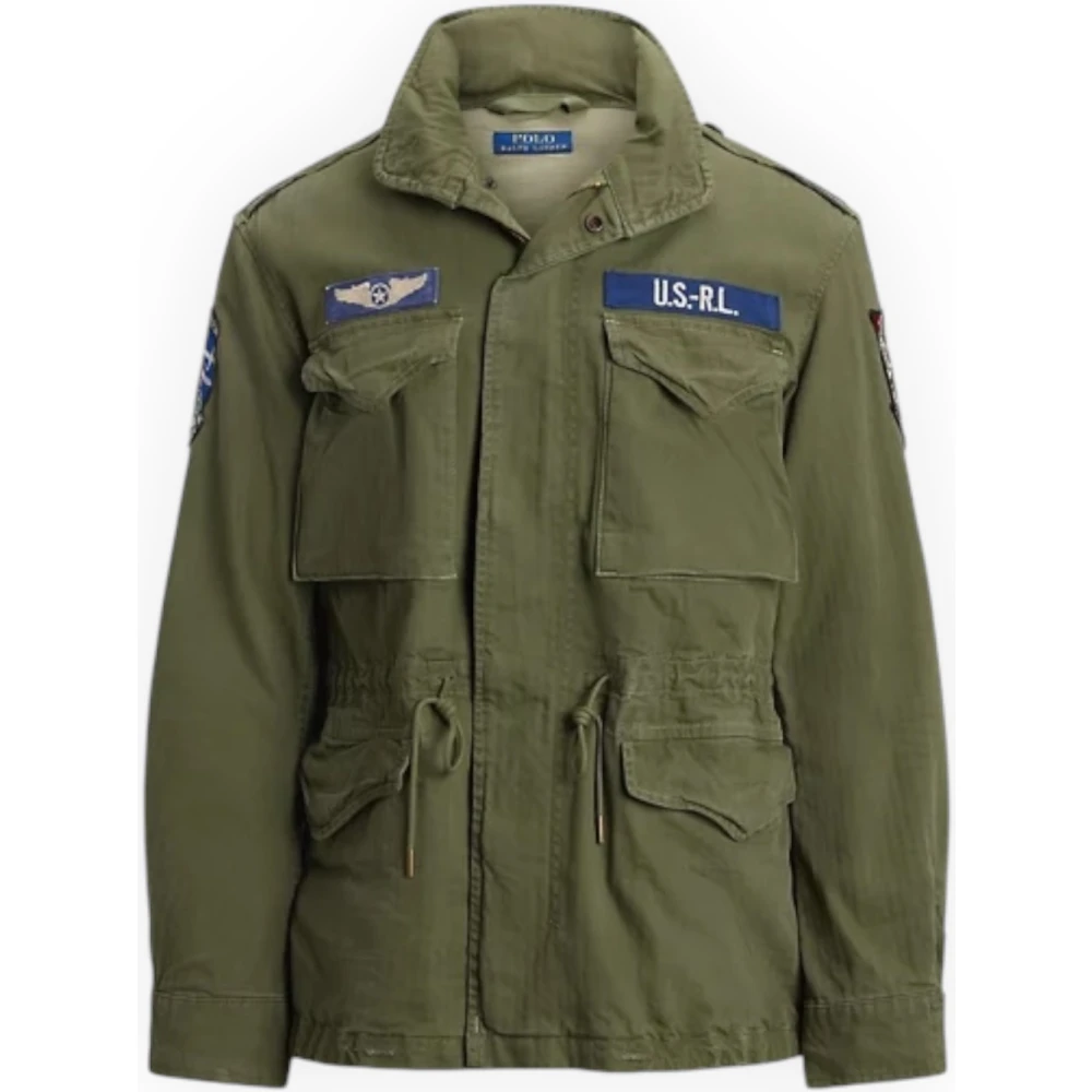 Polo Ralph Lauren Field Jacket voor stijlvolle buitenmensen Green Heren