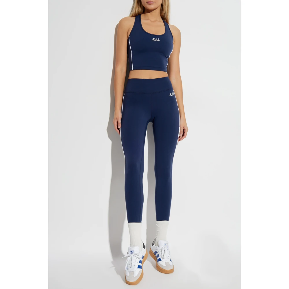 Sporty & Rich Leggings uit de Wall Street collectie Blue Dames