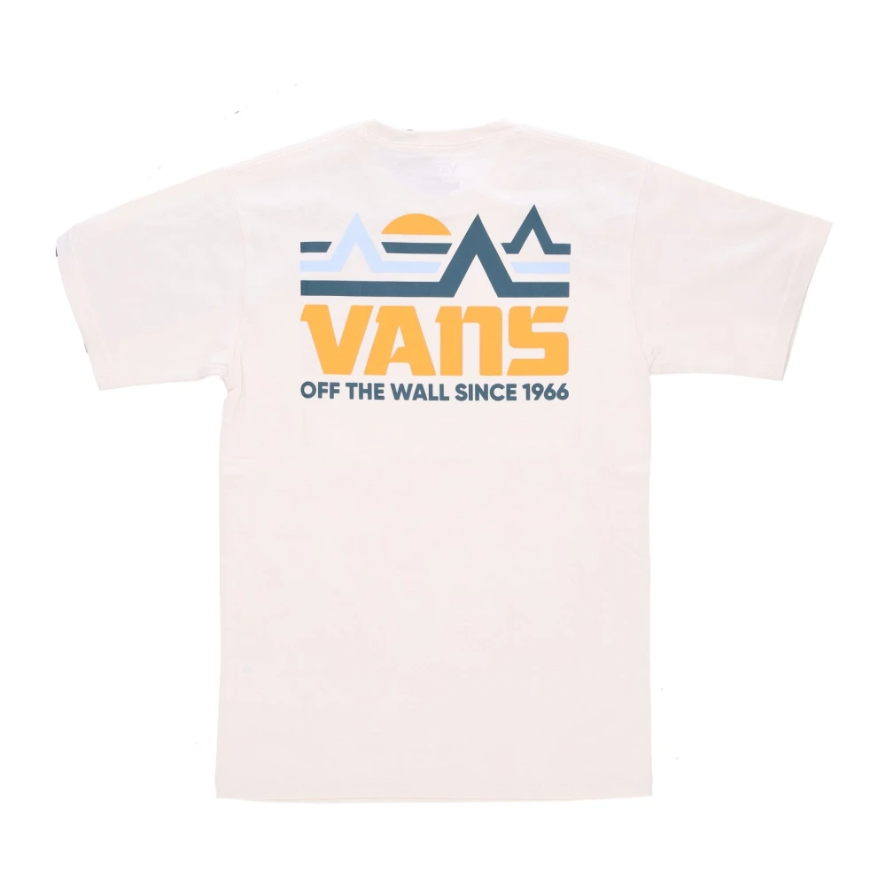 Vans Antiek Wit Heren T-shirt Korte Mouw Pink Heren