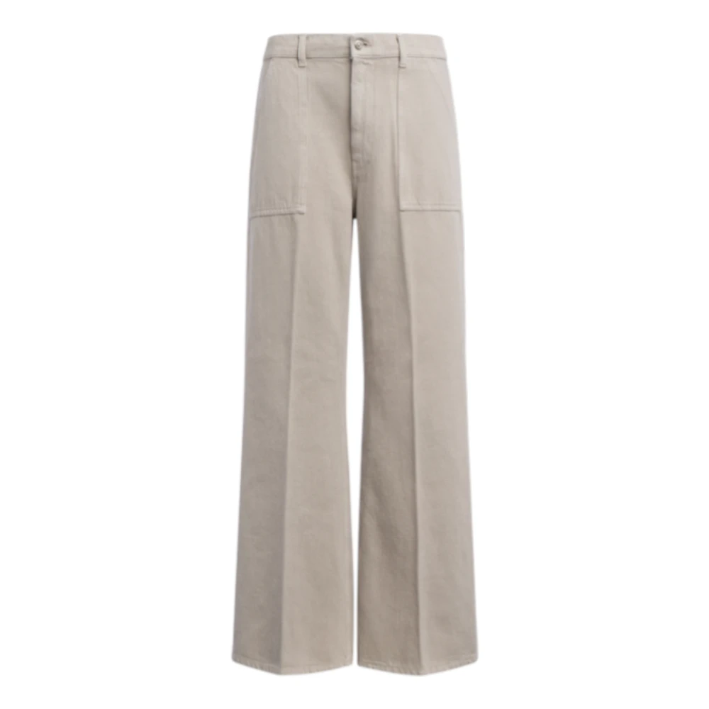 Dondup Donna Beige Pantaloni, W28, New,