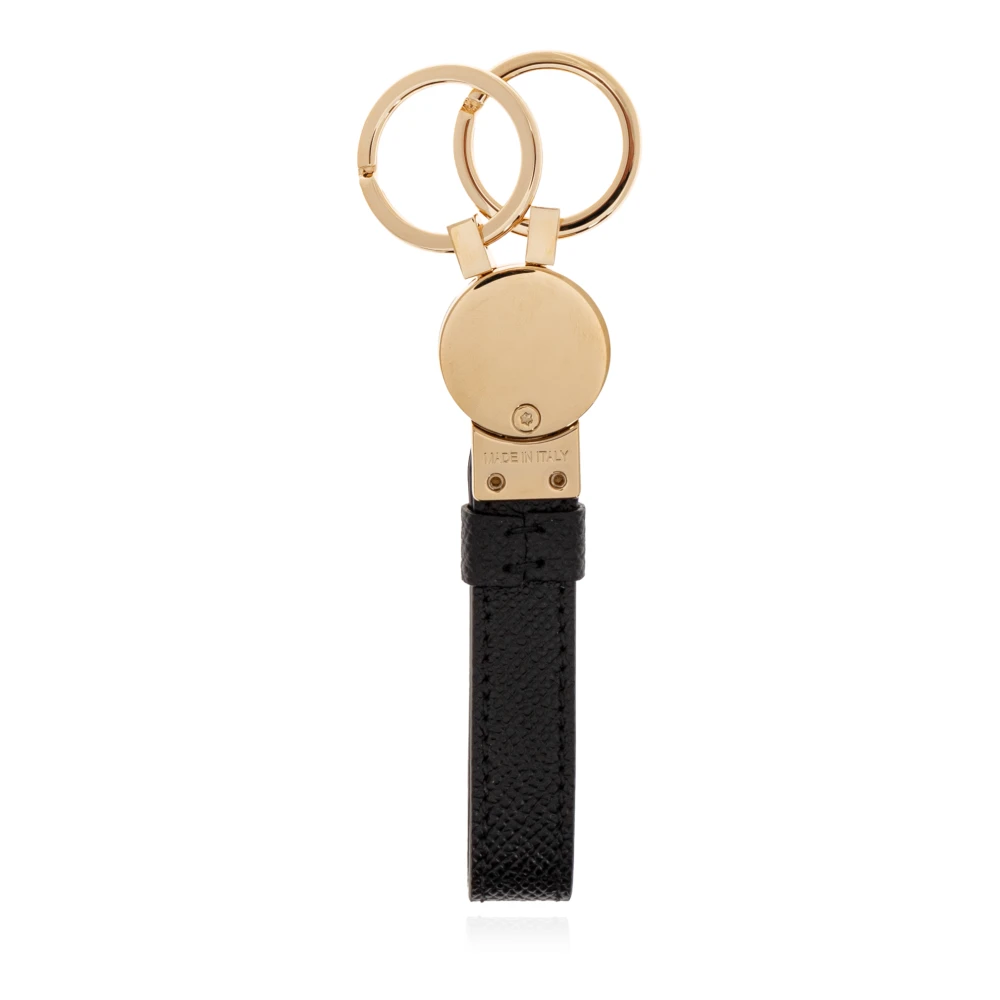 Salvatore Ferragamo Set: portemonnee en sleutelhanger Black Heren