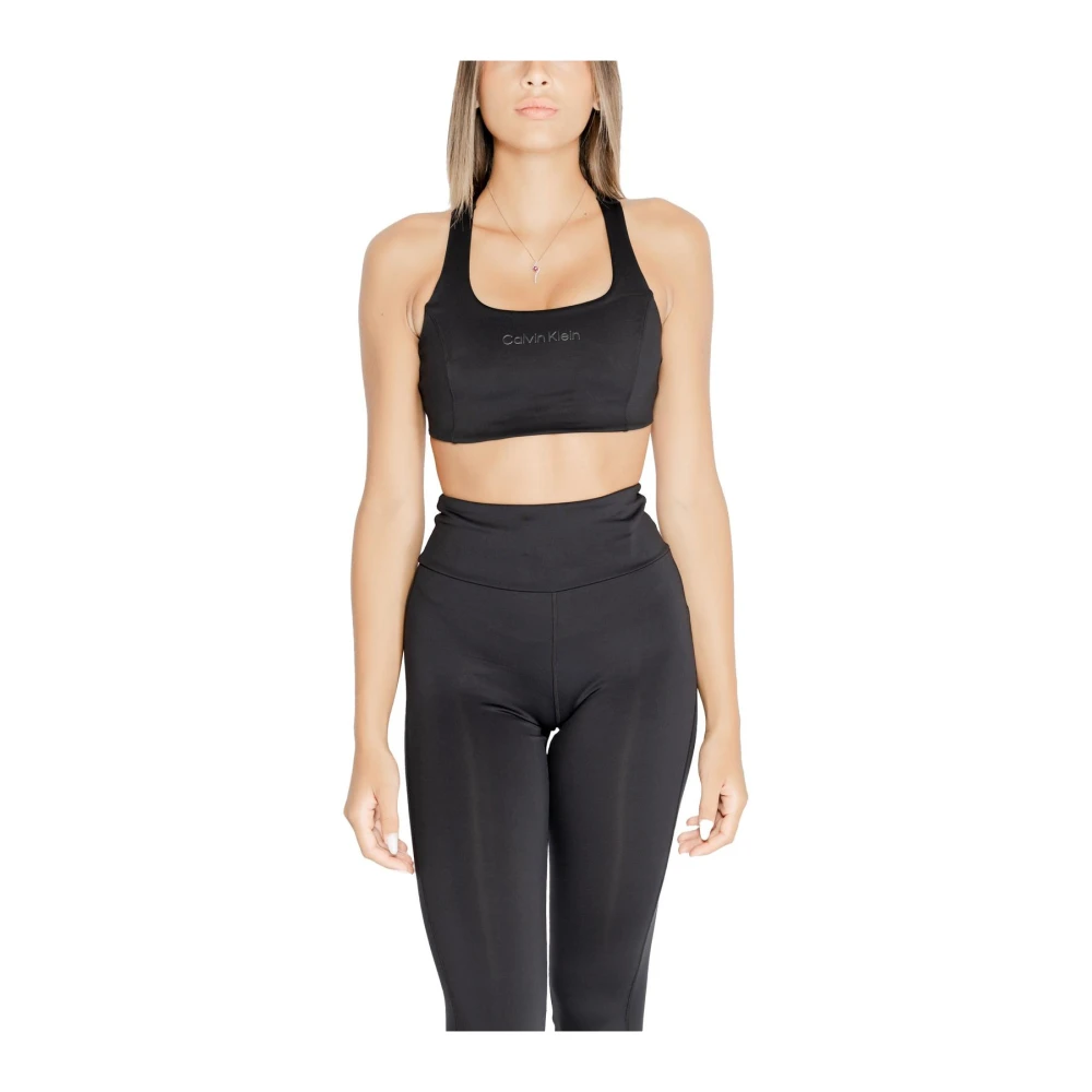 Calvin Klein Zwart Sportbeha Legging Set Black Dames