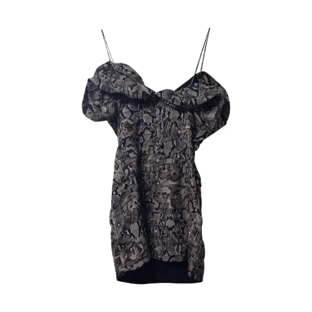 Magda Butrym Silk dresses Gray Dames