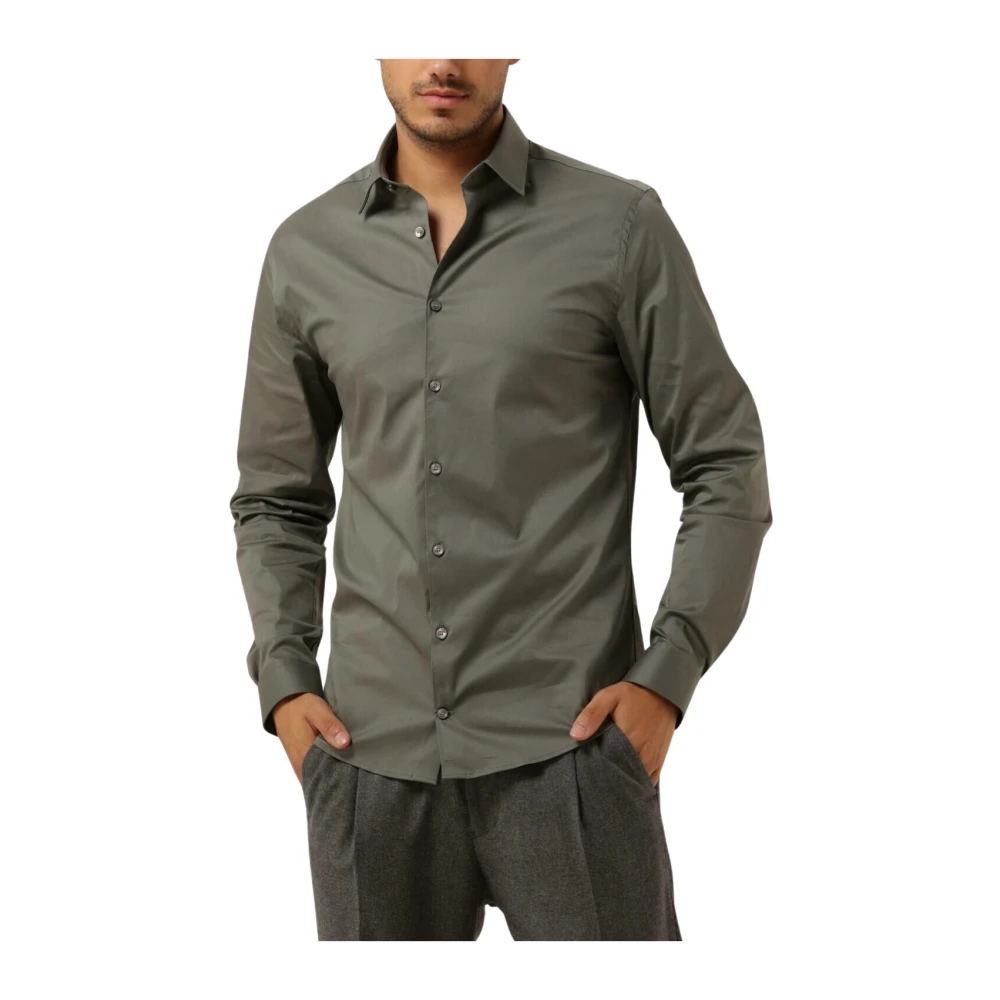 Tiger Of Sweden Groen Casual Overhemd Filbrodie Green Heren
