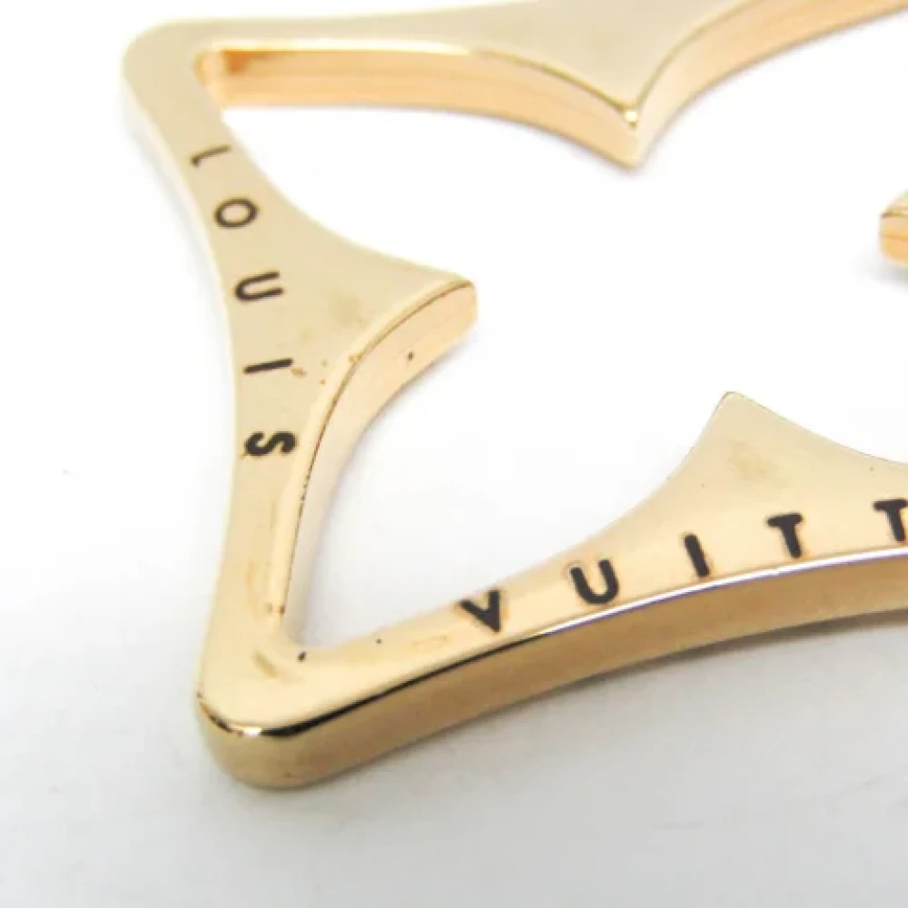 Louis Vuitton Vintage Pre-owned Metal key-holders Yellow Dames