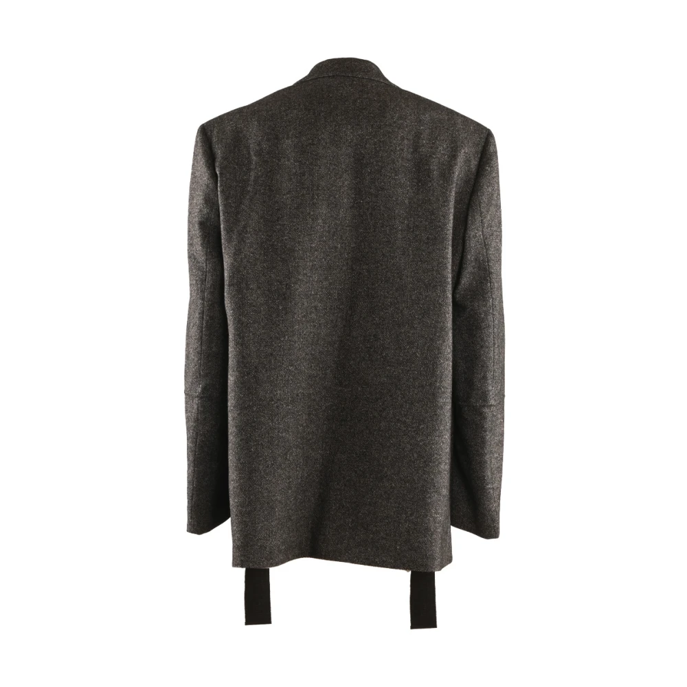 N21 Lana blazer jas oversized klassiek stijl Black Dames