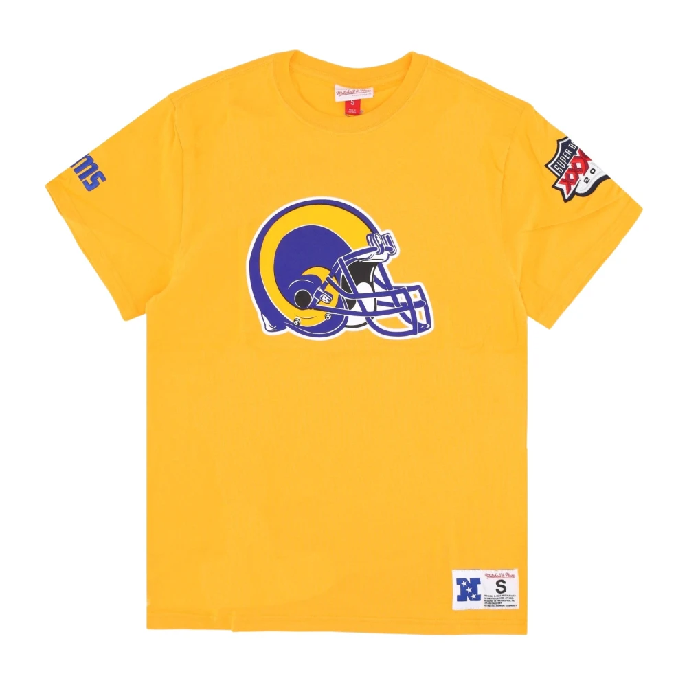 Mitchell & Ness Losram Gouden T-shirt Yellow Heren