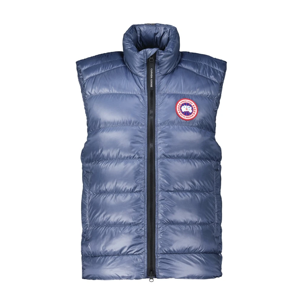 Canada Goose Gewatteerd donsvest voor koude dagen Blue Heren