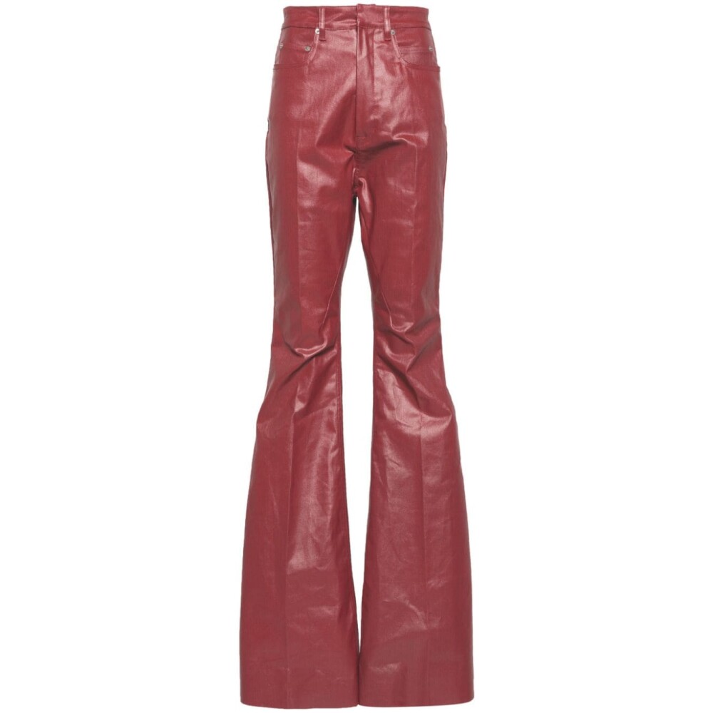 Rick owens sale red leather pants