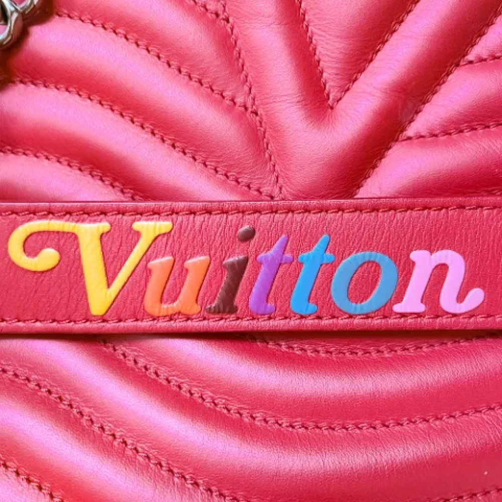 Louis Vuitton Vintage Pre-owned Leather louis-vuitton-bags Red Dames