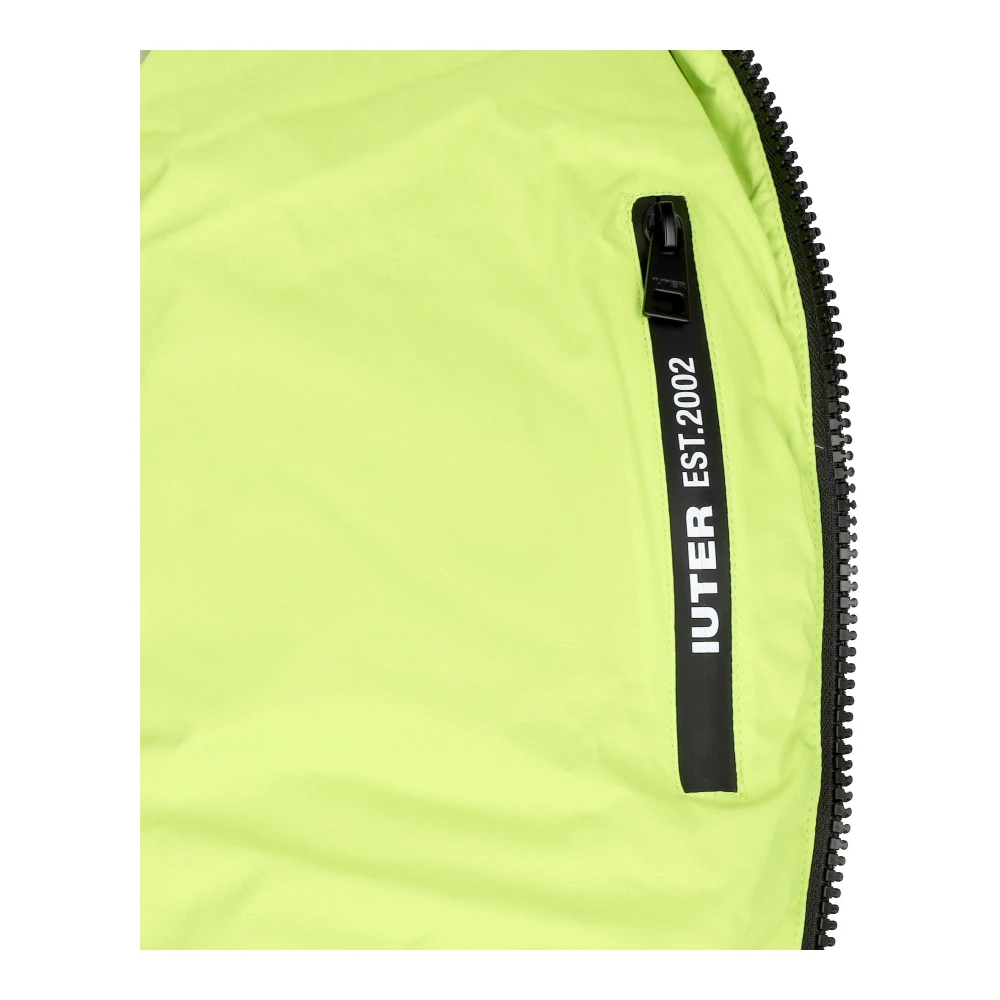 Iuter Limo Puff Donsjack Hoge Kraag Green Heren