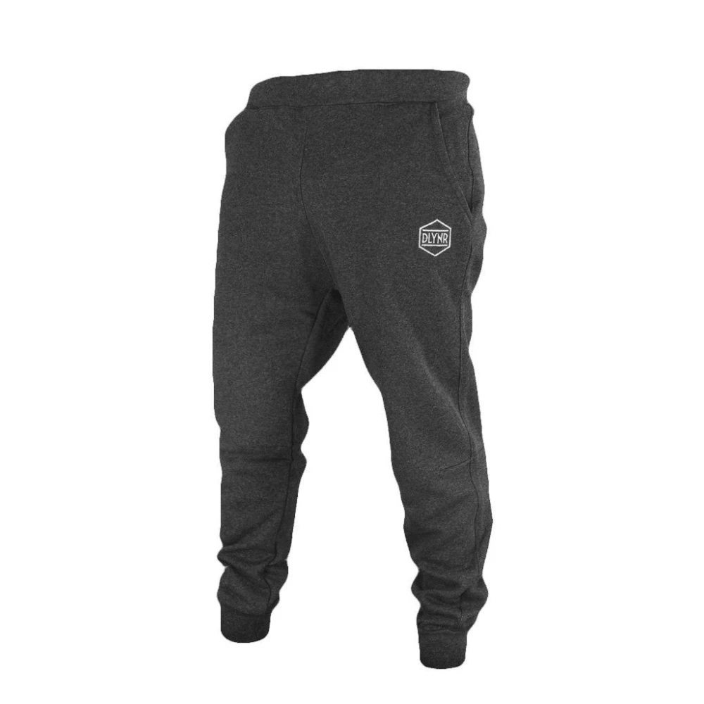 Dolly Noire Heren Sweatpants Grijs Melange Gray Heren