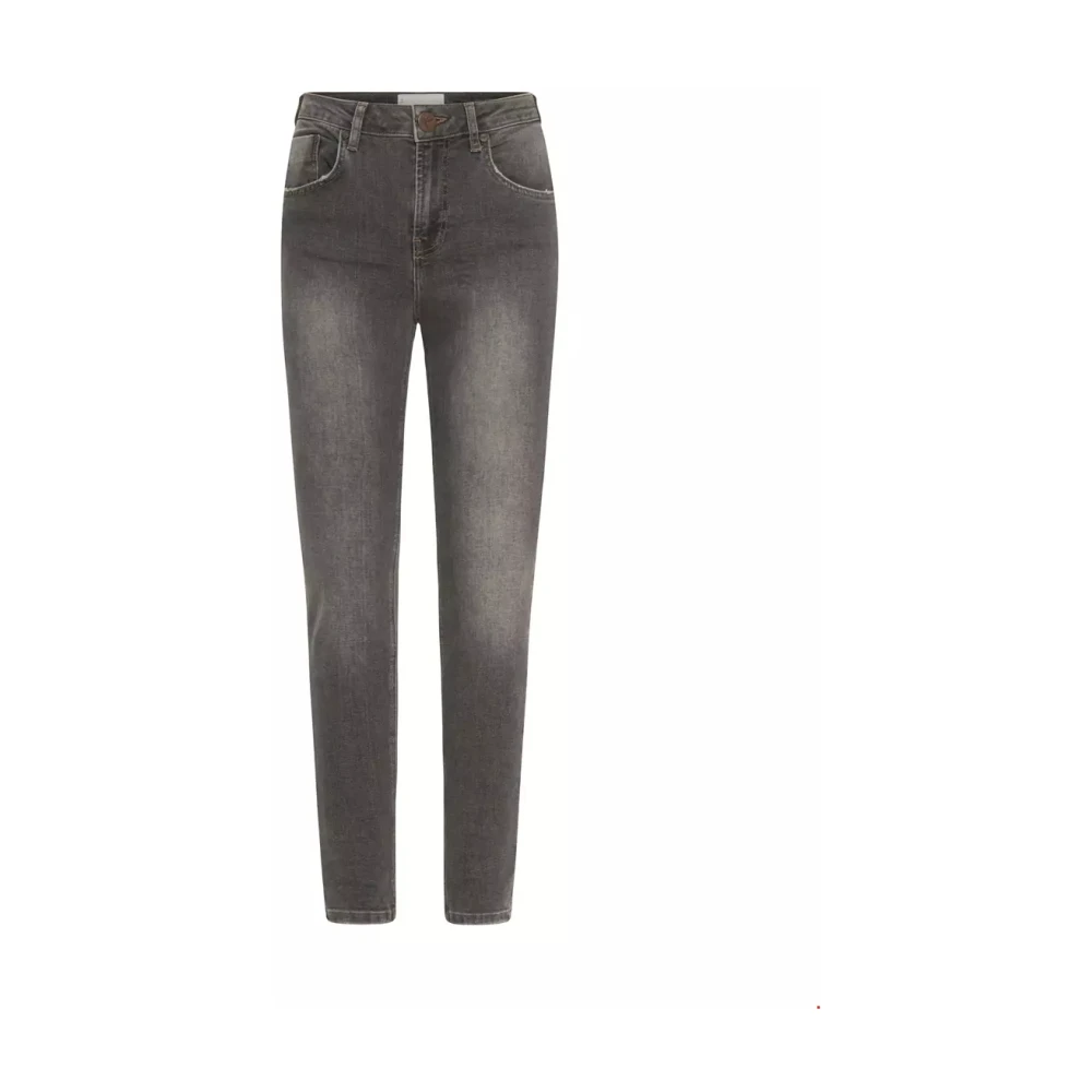 One Teaspoon Zwarte Skinny Freebirds High Waist Jeans Black Dames