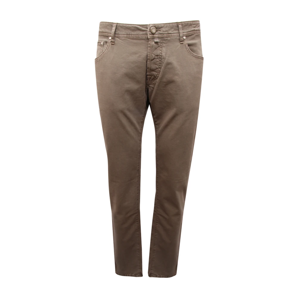 Jacob Cohën Men's Brown Slim Fit Jeans, W40, Nick Slim Trousers