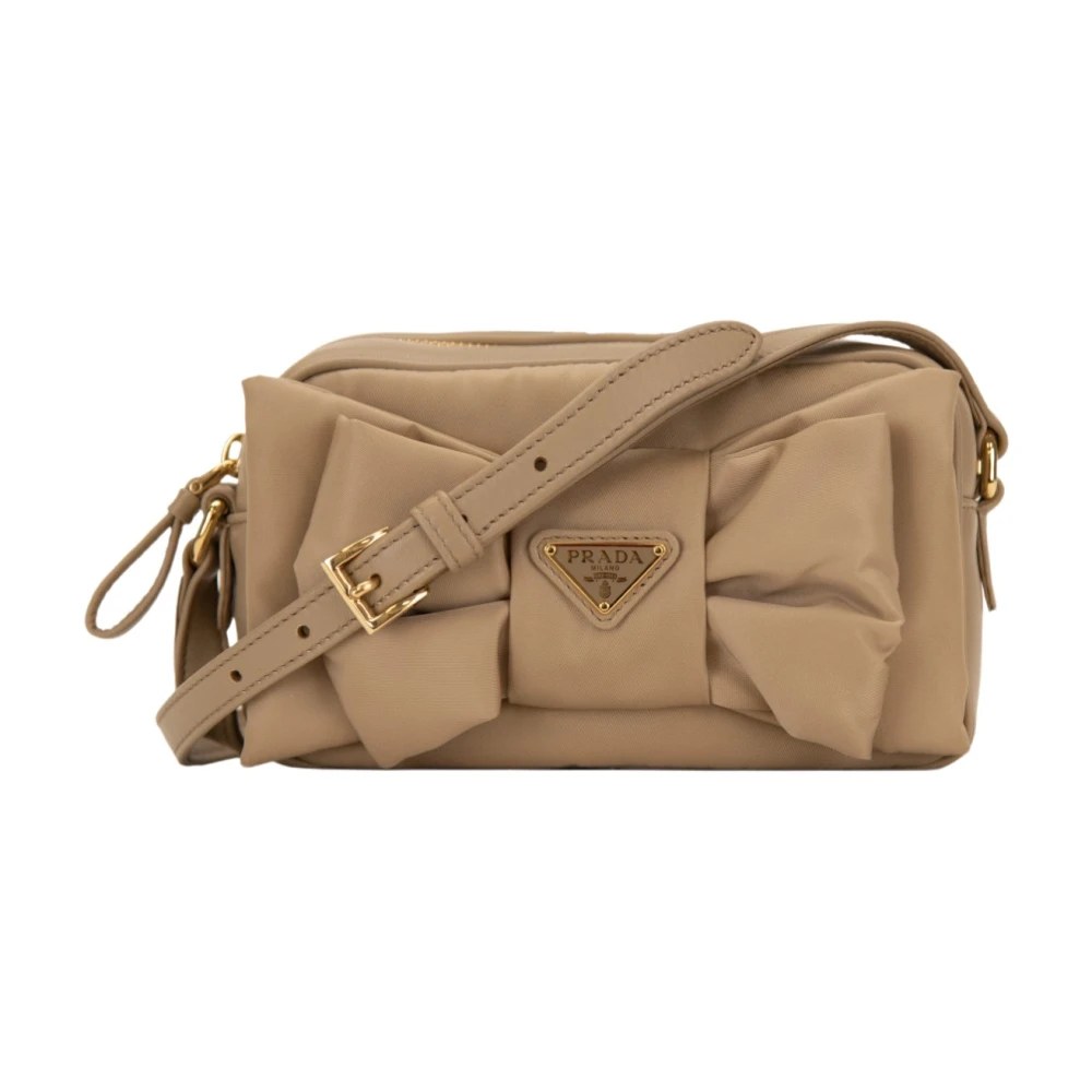 Prada Women's Beige Cross Body Bags, One Size, Shoulder Bag