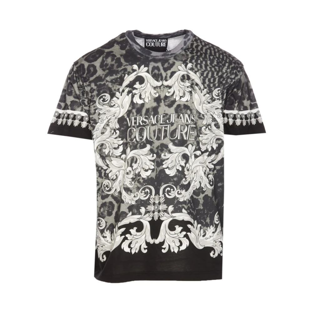 Versace Jeans Couture Stijlvolle T-shirts voor Mannen en Vrouwen Multicolor Heren
