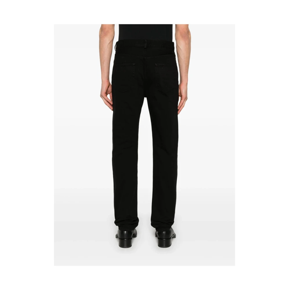 Ann Demeulemeester Zwarte Klassieke Five-Pocket Jeans Black Heren