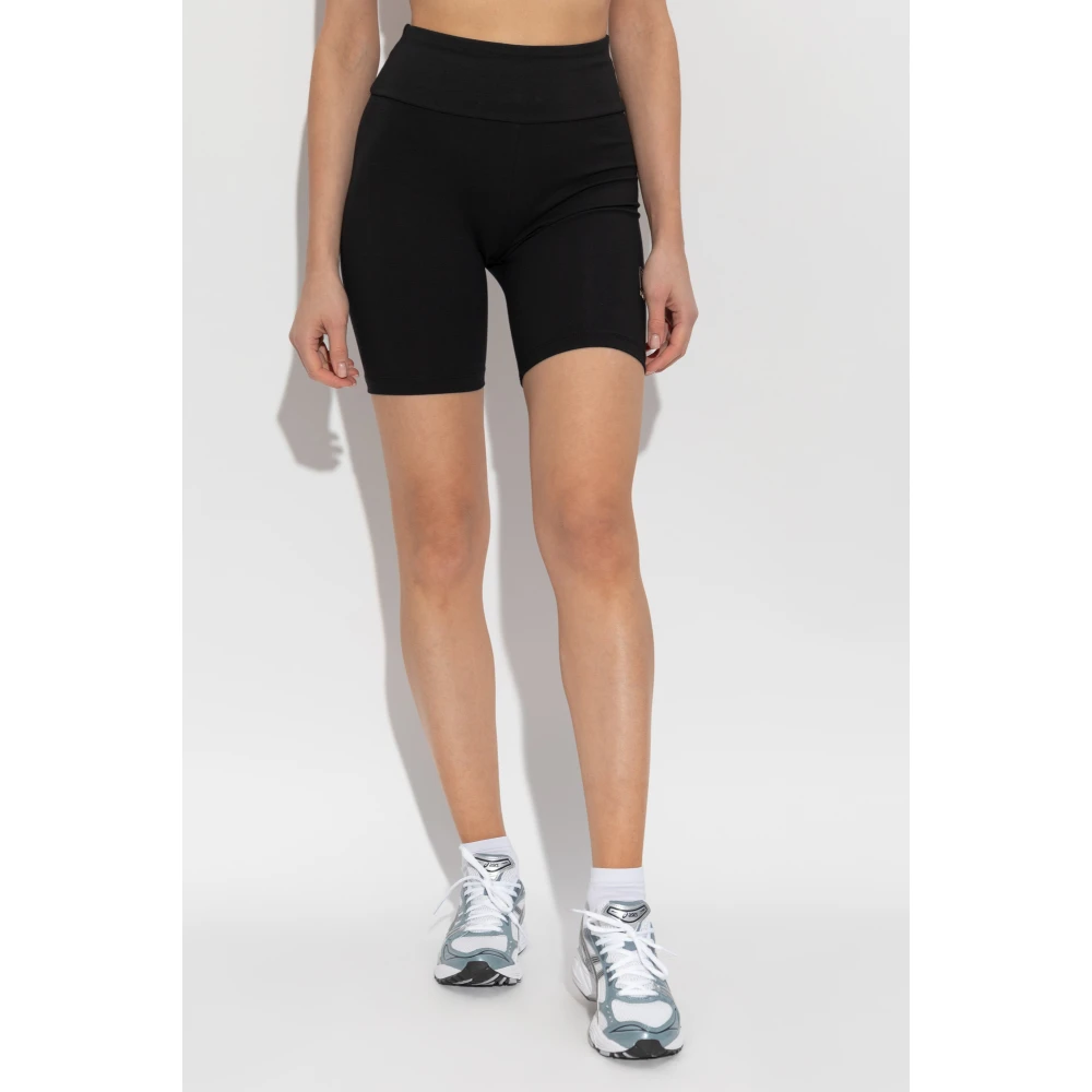 Emporio Armani EA7 Korte leggings uit de collectie Black Dames